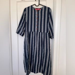 Pyne and smith Charlotte stripe dress no14